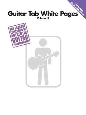 cover image of Guitar Tab White Pages Volume 3 (Songbook)